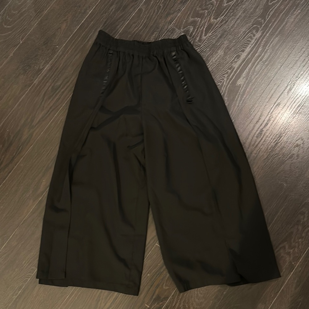 Black Wide-Leg Pants